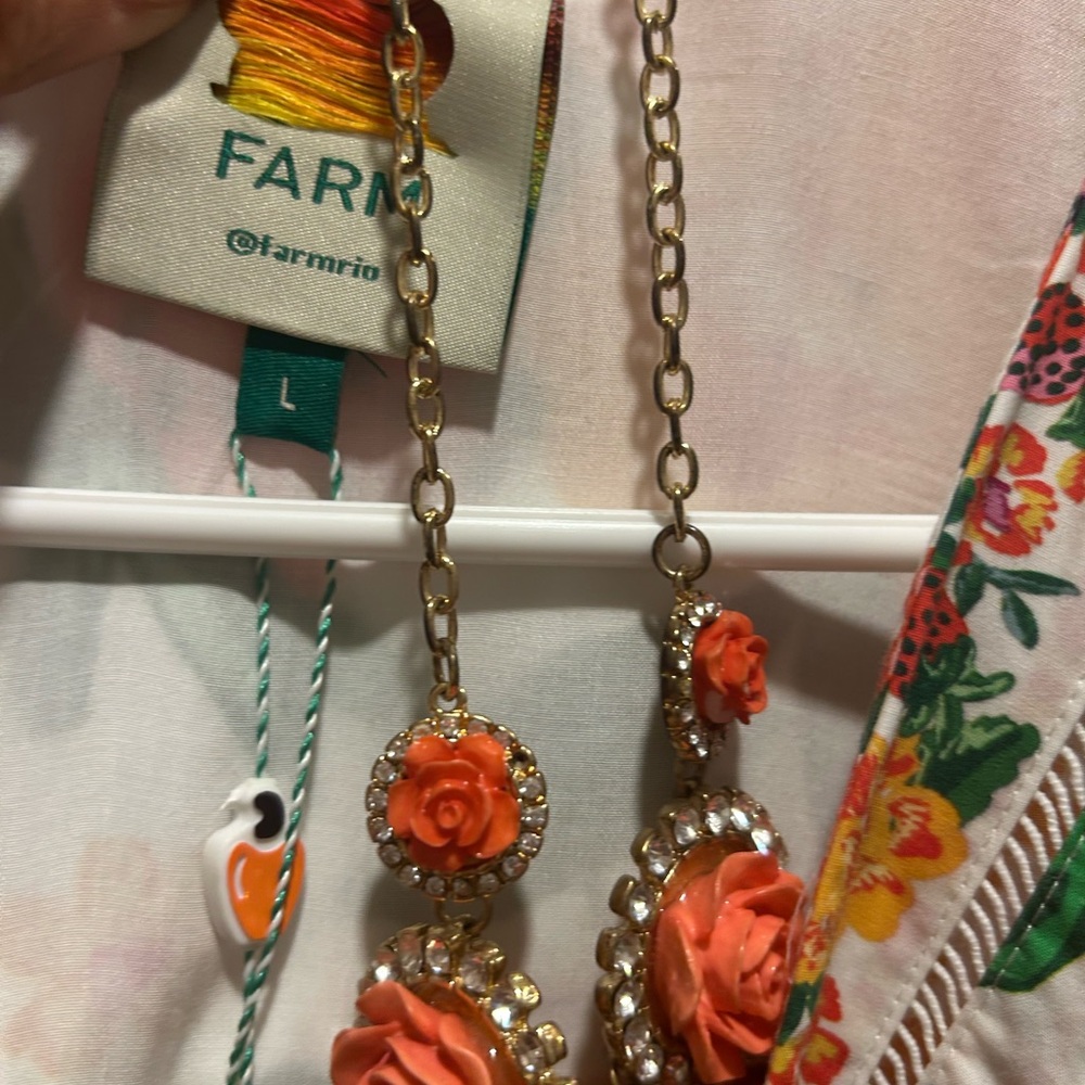 FARM Rio Colorful Floral Mini Dress - Picture 7 of 9